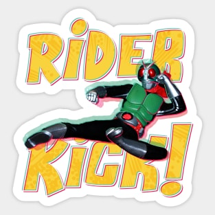 Rider, KICK! Sticker